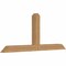 Ekena Millwork Portland Timber Gable Bracket, Western Red Cedar, 84"W x 35"H x 5 1/2"D x 5 1/2"F, 10/12 Pitch GBW084X35X0606POR00SWR - alternate 4